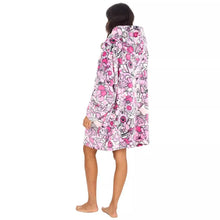 Afbeelding in Gallery-weergave laden, Ladies Stickers Oversized Plush Fleece Hoodie
