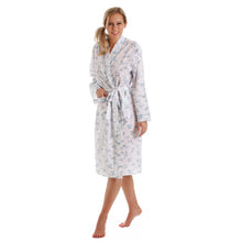 Load image into Gallery viewer, Ladies Poly Cotton Floral Gowns Robes Wraps
