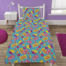 Load image into Gallery viewer, Trolls Poppy + Viva Reversible Duvet Cover Bedding Set Single
