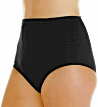 Load image into Gallery viewer, Ladies Cotton Incontinence Briefs Washable with Pad Black
