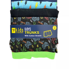 Carica l&#39;immagine nel visualizzatore di Gallery, 3 Pack Boys Gaming Trunks Tom Frank
