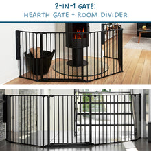 Load image into Gallery viewer, BabyDan Olaf XX Wide Safety Gate &amp; Fireguard 90 - 278cm
