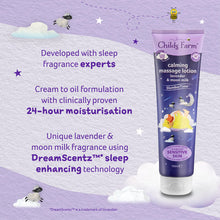 Carica l'immagine nel visualizzatore di Gallery, Child's Farm SlumberTime Calming Massage Lotion 150ml 3 Pack
