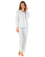 Lade das Bild in den Galerie-Viewer, Ladies Pleated Susan Long Sleeve Cotton Rich Pyjamas 8 Packs
