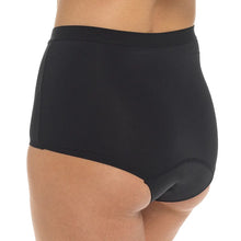 Load image into Gallery viewer, Anucci Ladies 3 Pack Incontinence Bladder Leak Full Briefs Black
