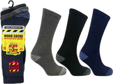 Afbeelding in Gallery-weergave laden, 12 Pairs Men&#39;s Bigfoot Heavy Duty Thick Construction Work Boot Socks UK 11-13
