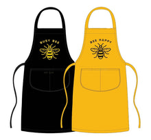 Load image into Gallery viewer, Bee Happy Barbeque Apron
