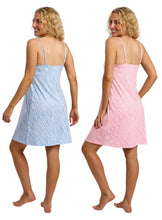تحميل الصورة إلى عارض المعرض، Ladies Soft &amp; Stretchy Zebra Print Jersey Chemise
