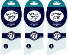 Carica l'immagine nel visualizzatore di Gallery, 12 Pairs Mens Plain White Seamless Gentle Grip Socks
