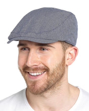 تحميل الصورة إلى عارض المعرض، 12 Pieces Mens Grey &amp; Denim Canvas Flat Caps
