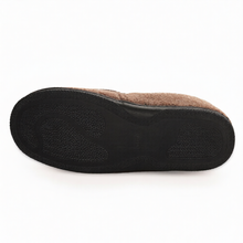 Lade das Bild in den Galerie-Viewer, 6 Pack Slumberzzz Mens Brown Checked Full Slipper
