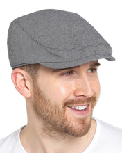 تحميل الصورة إلى عارض المعرض، 12 Pieces Mens Grey &amp; Denim Canvas Flat Caps
