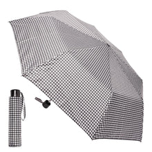 Lade das Bild in den Galerie-Viewer, Dogtooth Print Supermini Umbrella With Matching Sleeve
