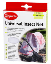 Load image into Gallery viewer, Clippasafe Universal Pram/Stroller Insect Net White

