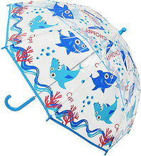 Lade das Bild in den Galerie-Viewer, Boys Blue Shark Umbrella
