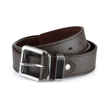 Carica l'immagine nel visualizzatore di Gallery, 12 Pack Mens Brown Double Stitched Leather Lined Belts
