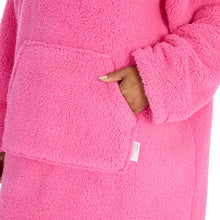 Charger l'image dans la galerie, Ladies Sherpa Fleece Oversized Borg Hoodie
