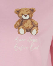 Carica l'immagine nel visualizzatore di Gallery, 6 Pack Ladies 100% Cotton Teddy Bear Check Short Sleeve Pyjama Set
