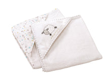 Carica l'immagine nel visualizzatore di Gallery, Silver Cloud Counting Sheep Hooded Cuddle Robes Pack of 2

