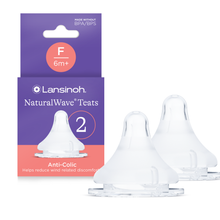 تحميل الصورة إلى عارض المعرض، Lansinoh Natural Wave Flow Teats x 2
