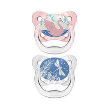 تحميل الصورة إلى عارض المعرض، Dr Brown's PreVent Glow in the Dark Butterfly Soother Stage 1 Twin Pack
