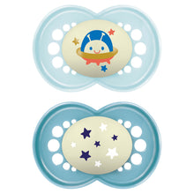 Lade das Bild in den Galerie-Viewer, MAM Night Soother Astro 18-36 Months X2
