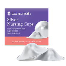 Load image into Gallery viewer, Lansinoh Silver Nursing Cups Pack of Two
