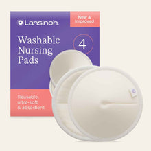 Carica l'immagine nel visualizzatore di Gallery, Lansinoh Washable Nursing Pads 4pk
