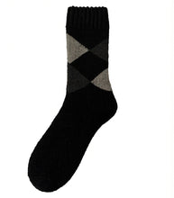 Load image into Gallery viewer, 12 Pairs Mens Argyle 2.4 TOG Rating Merino Lambs Wool Socks by Pro Heat
