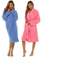 Charger l'image dans la galerie, 6 Pack Ladies 100% Cotton Towelling Robe
