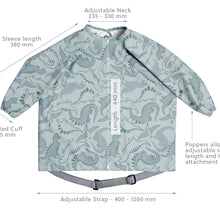 Carica l'immagine nel visualizzatore di Gallery, Ultimate Dino Roar Full Coverage Weaning Bib for Mess-Free Meal Times
