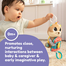 Load image into Gallery viewer, Lamaze Arty Says Cheese Otter Clip &amp; Go
