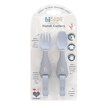 Carica l'immagine nel visualizzatore di Gallery, Bibado Handi Cutlery Mist 2-Pack: Ergonomic Design for Easy Self-Feeding
