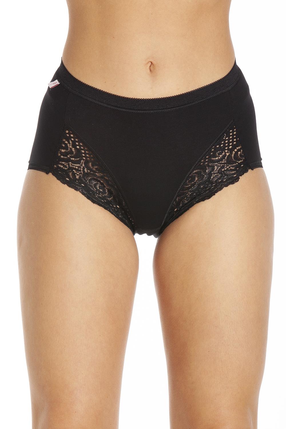 3 Pack La Marquise Ladies Maxi Briefs with Lace