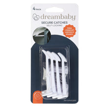Lade das Bild in den Galerie-Viewer, Dreambaby Secure Catches Drawer &amp; Cupboard Catches 4 Pack
