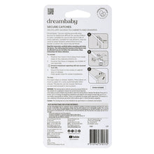 Lade das Bild in den Galerie-Viewer, Dreambaby Secure Catches Drawer &amp; Cupboard Catches 4 Pack
