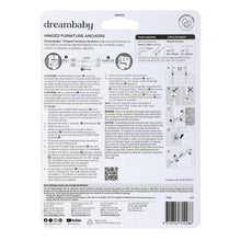 Load image into Gallery viewer, Dreambaby® Hinged Furniture Anchors
