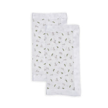 Load image into Gallery viewer, Lulujo Muslin Security Comforter Blanket 2pk
