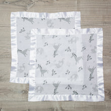 Load image into Gallery viewer, Lulujo Muslin Security Comforter Blanket 2pk
