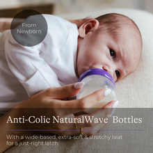 Carica l'immagine nel visualizzatore di Gallery, Lansinoh Feeding Bottle Starter Set Extra Small &amp; Small Plastic
