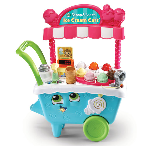 LeapFrog Interactive Musical Ice Cream Cart Toy with Educational Play Features