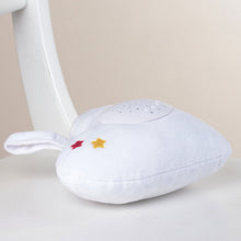 Load image into Gallery viewer, Little Chick London Twinkle Heart Bed Time Soother Heart White
