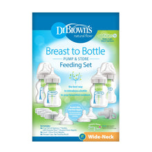 Charger l'image dans la galerie, Dr Brown's Options+ Breast To Bottle Feeding Set
