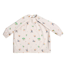 Lade das Bild in den Galerie-Viewer, Bibado Coverall Weaning Bib: George Pig Print, Waterproof, Long Sleeve Design
