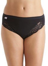 Afbeelding in Gallery-weergave laden, 3 Pack La Marquise Ladies High Leg Briefs with Lace
