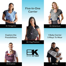 Carica l'immagine nel visualizzatore di Gallery, Baby K'tan Slings Baby K’tan Breeze Baby Carrier - Black

