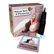 Load image into Gallery viewer, Birth-Ease Natural Birth &amp; Fitness Ball 65cm Silver
