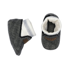 Charger l'image dans la galerie, Juddlies Organic Cottage Slippers 0-4 months
