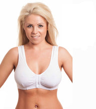 Load image into Gallery viewer, 2 Pack Front Fastening Stretch Cotton Multi Cup Mastectomy Pocket Bra
