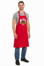 Load image into Gallery viewer, Wales Cymru Red Barbeque Apron Red
